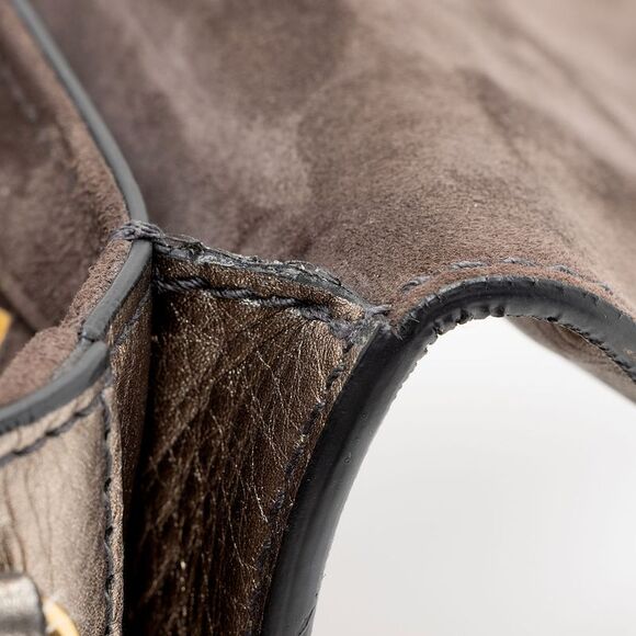 Dior Metallic Grained Calfskin Dio(R)evolution Flap Bag - Picture 11 of 15